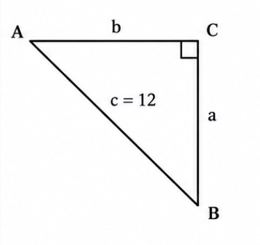 Triangle rectangle ABC